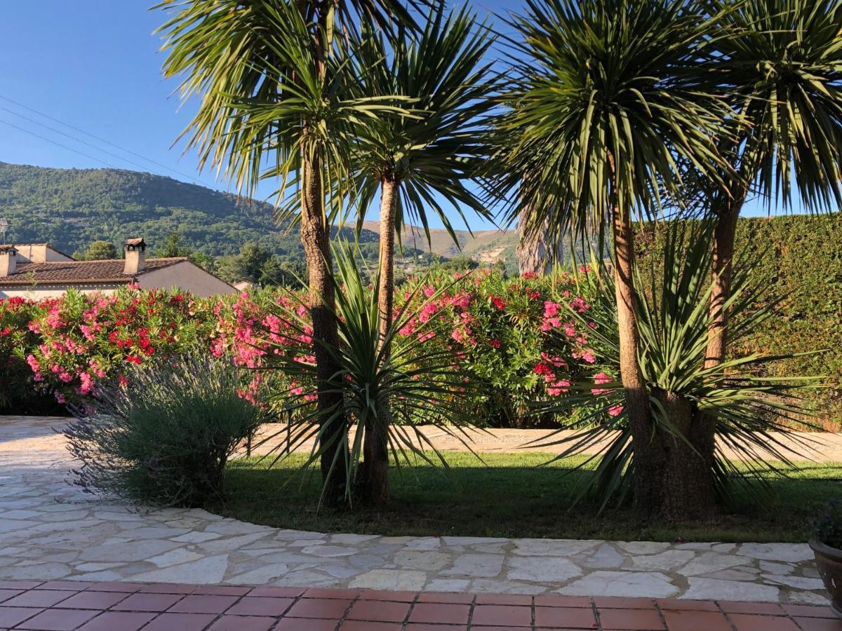 Charmante Villa Familiale Vence Exteriér fotografie